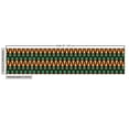 thumbnail image 3 of Ambesonne Vegetable Fabric by the Yard Upholstery, Carrots Diet Healthy Food, 3 Yards, Dark Brown Jade Green, 3 of 5