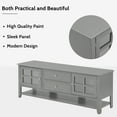 thumbnail image 5 of TV Stand with Multi-Purpose Storage and Upgrade Anti-Rust Process for 60-inch TVs, 5 of 6
