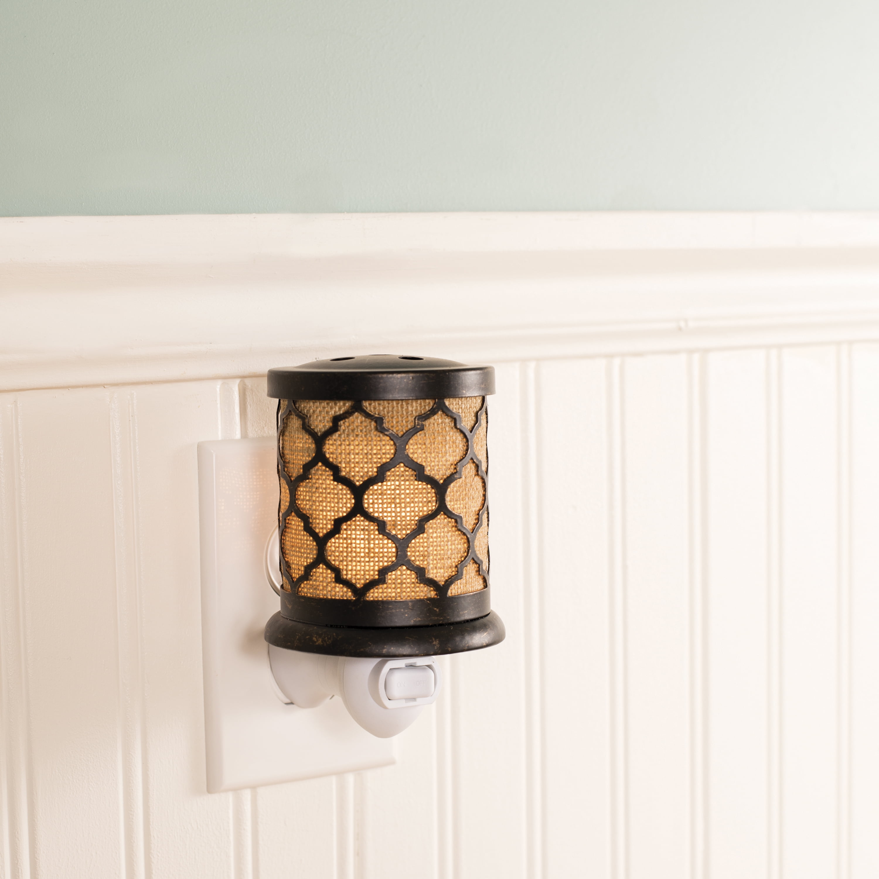 ScentSationals Moroccan Burlap Wall Accent Scented Wax Warmer