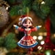 thumbnail image 3 of Colgante de árbol de Navidad de acrílico con enano, muñeco chino con estampado plano, pequeño colgante decorativo, decoración festiva para el hogar, adorno para escritorio de oficina, idea, 3 of 8