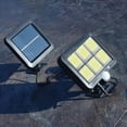 thumbnail image 4 of Injueey Luz solar LED a prueba de agua Sensor inteligente para exteriores Lámpara de pared ultrabrillante Pasillo Patio Iluminación de seguridad Iluminación y accesorios No.04 Injueey HA009502-04B, 4 of 6