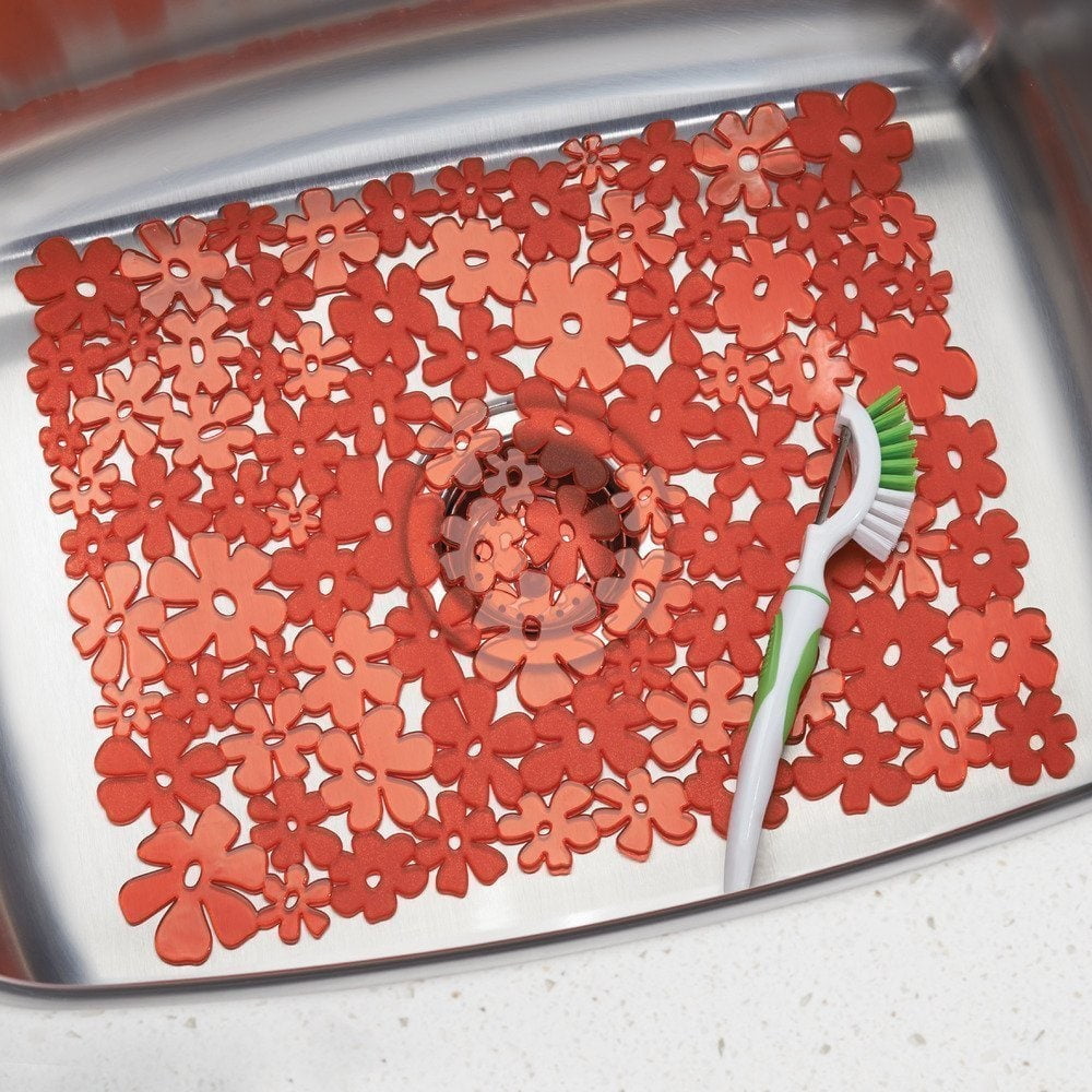 InterDesign Blumz Sink Mat, Large