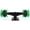 Black Green, variant on Victory Jump Cruiser Skateboard Trucks and Wheels Set, Skateboard Accessories, Skateboard Trucks 5 inch, Skateboard wheels 60mm, Skateboard Bearings (5 inch Black Truck w 60mm Black Wheels)