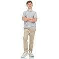 thumbnail image 2 of Sezzit Boys Polo 2-Pack: Premium Comfort and Timeless Style - School, Play, Church, Birthdays -Gray, 2 of 9