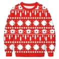 thumbnail image 1 of Divertidas sudaderas con capucha navideñas Harajuku para hombre, sudaderas de estilo Hip Hop a la moda para parejas, camisetas informales de otoño con cuello redondo, camisetas de gran tamaño para muj, 1 of 3