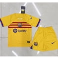 thumbnail image 1 of 22/23 Barcelona Kids Kit Jersey De Fútbol Fouth Away Camiseta Niño Amarillo Gao Jiahui unisex, 1 of 1