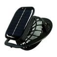 thumbnail image 1 of Dvkptbk Solar and Usb Rechargeable Battery High Wind Power Cold Hat Dugout/clip Fan, 1 of 1
