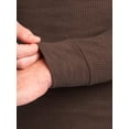 thumbnail image 6 of Fruit of the Loom Men's Slub Waffle Thermal Underwear Crew Top, Sizes S-5XL, 6 of 9
