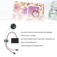 thumbnail image 4 of Voice Greeting Card Module, 40mm Diameter Speaker Voice Recording Playback Module Easy To Use  for Crafts, 4 of 7