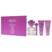 Moschino Moschino Toy 2 Bubble Gum , 4 Pc Gift Set 3.4oz EDT Spray, 0.3oz EDT Spray, 3.4oz Body Lotion, 3.4oz Bath and Shower Gel