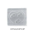 thumbnail image 7 of DIY Various Pill Shape Pendant Resin Keychain Earrings Necklace Pendant Jewelry Charms Silicone Casting Mould for Women, 7 of 7