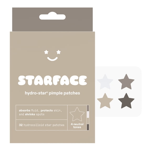 Starface Hydro-Star® Earth Pimple Patches - 32 Count