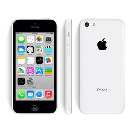 iPhone 5c 16GB White (Unlocked) Refurbished (Best Trade In Value For Iphone 5c)