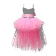thumbnail image 2 of Vestido hinchado de moda para niñas y niños, saris, vestidos de princesa, vestidos con tirantes, vestidos de pasarela, 2 of 3