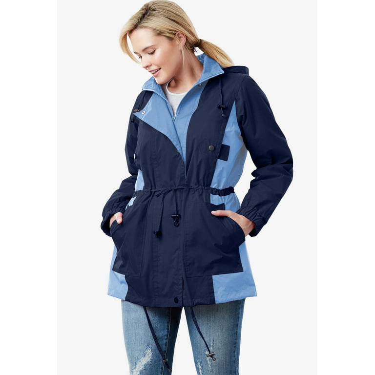 Plus size anorak jacket walmart cheap