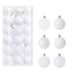 thumbnail image 4 of CLLC 36 Adornos Navideños para Árbol, Bolas Decorativas Irrompibles de Plástico PVC Brillante para Decoraciones de Fiestas, Bodas y Coronas (Blanco), 4 of 8