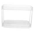 thumbnail image 4 of Worgeous Cosmetics Display Shelf Bathroom Countertop Shelf Transparent Pet 1Pcs, 4 of 8