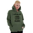 thumbnail image 3 of Play With Blocks Car Engine Mechanic Hoodie Sweatshirt Women Men Brisco Brands X, 3 of 6