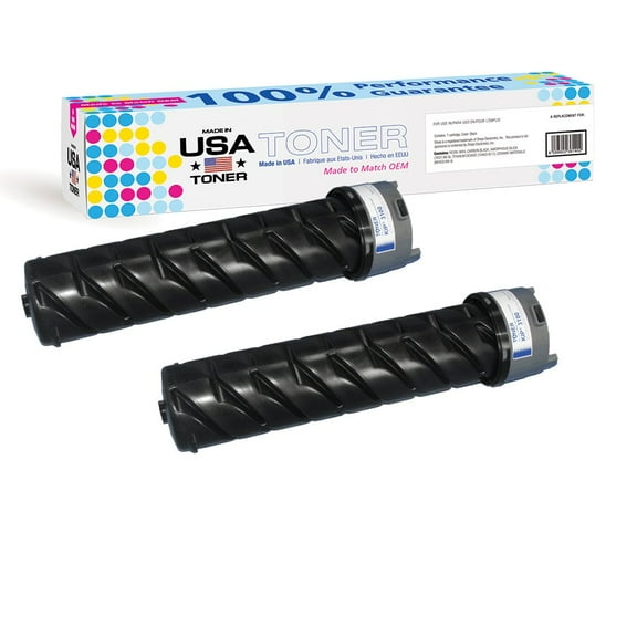 Compatible KIP 3100, Z160970010, SUP-3100 Toner Black, 2 Pack