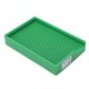 thumbnail image 1 of Screw Arrangement Tray Multi V Shaped Hole Uniform Aperture Screw Organization Plate for Industrial Work 1?1.5mm/0.04?0.06in (459 Hole), 1 of 5