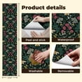 thumbnail image 5 of Vintage Peel and Stick Wallpaper 23.6in x 9.8ft Dark Floral Bee Pink White Flowers Green Leaves Vinyl Self-Adhesive Contact Paper Removable Wall Paper for Bedroom Bathroom Renter Friendly, 5 of 8