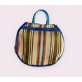 thumbnail image 2 of Circular Mexican Plastic Bag, Tote, Purse 14x13 in | Market Mercado Gift Bag | Reusable Plastic Bag, 2 of 15