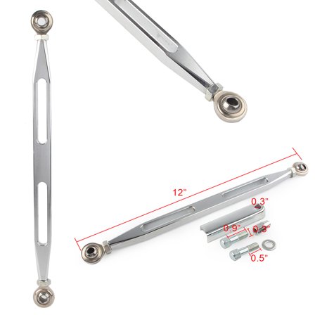 ZS Chrome Motorcycle Shifter Shift Linkage Fit For Harley Softail Road King Electra Glide 1980-2019 CNC Aluminum