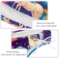 thumbnail image 3 of Robot Unicorn Attack Women's Bikini Set with Detachable Sponge, Adjustable Strap | 2-Pack, Beachwear, Poolside, Swimsuit., 3 of 6