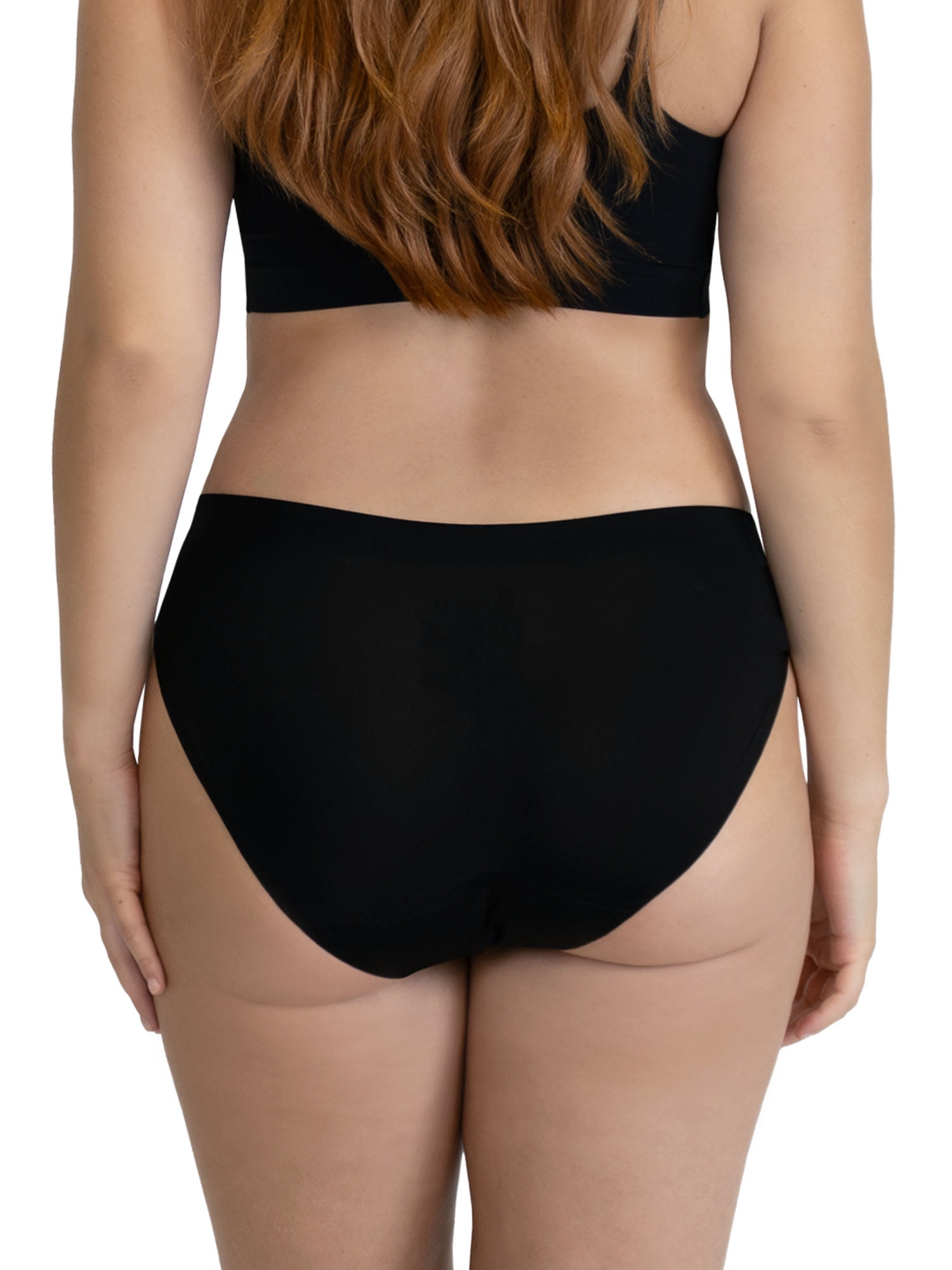 No Boundaries Bikini Super Adaptive Absorbency Period Underwear, 2-Pack, Women’s Sizes S-XXL