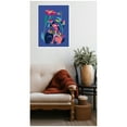 thumbnail image 3 of Kate and Laurel Framed Canvas Wall Art Print 'Christmas Dogs Love' by Rachel Lee, 18 x 24 Sylvie White Frame, Whimsical, Abstract Art for Wall Decor, 3 of 8