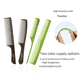 thumbnail image 2 of Peine de pelo ultrafino para hombre, peine de corte de pelo plano profesional de estilista, peine de plástico antiestático con forma de manzana, 2 of 4