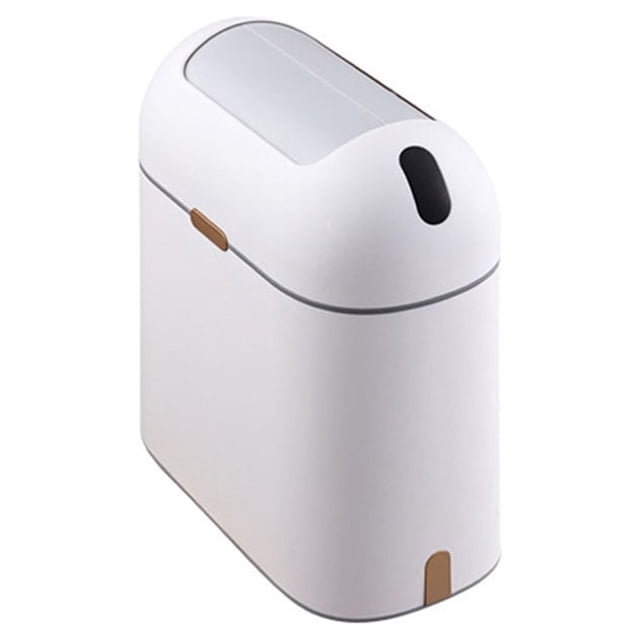 Bote de basura inteligente Billuyoard con tapas automáticas Oro blanco