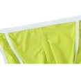 thumbnail image 4 of TANBOM Mens Lightweight Stretch Underwear Big Pouch Soft Underpants Yellow+Dark Grey XXL, 4 of 4