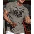 thumbnail image 2 of Gymish Bench Press Workout T-Shirt for Men – Funny Gym Shirt, Deadlift & Lifting Tee, Men's Workout Shirts, Athletic Gym Clothes, 2 of 5