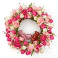 thumbnail image 1 of Corona de San Valentín J'FLORU de 56 cm, decoración romántica, 1 of 5