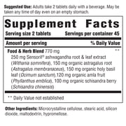 INNATE Response Formulas - Adrenal Response - Ashwagandha, Stress Support - 45 Servings