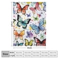 thumbnail image 4 of ONETECH  Butterfly Throw Blanket Smooth Lightweight Soft Print Blanket for Travelling Camping Gift Kid Adult, 4 of 6