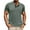 Mens Clothes Green, variant on Mens Big & Tall Henley Shirt, Short Sleeve Shirts for Men Fall Casual Loose Fit Solid Color Button Up T-Shirts M-3XL