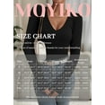 thumbnail image 7 of MOYIKO V Neck Long Sleeve Shirts for Women Fitted Thermal Lightweight Trendy Tops, 7 of 7