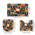 thumbnail image 3 of Halloween Bathroom Rugs And Mats Sets 3 Piece Bathroom Rugs Non Slip, 3 of 4