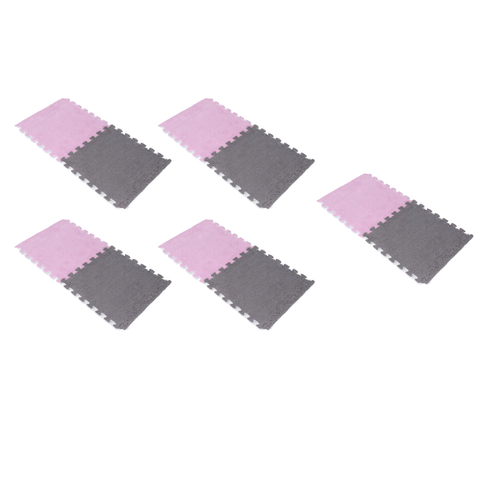 Generic Tapis de jeu moelleux en 10 pièces à emboîtement