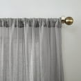 thumbnail image 3 of No. 918 Vida Semi-Sheer Rod Pocket Single Curtain Panel, 3 of 10