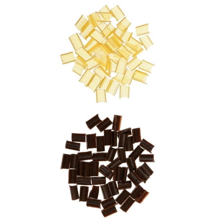 EHJRE 2x50Pcs Keratin Nail Glue Tip Rebond Hair Extensions /Hot ;