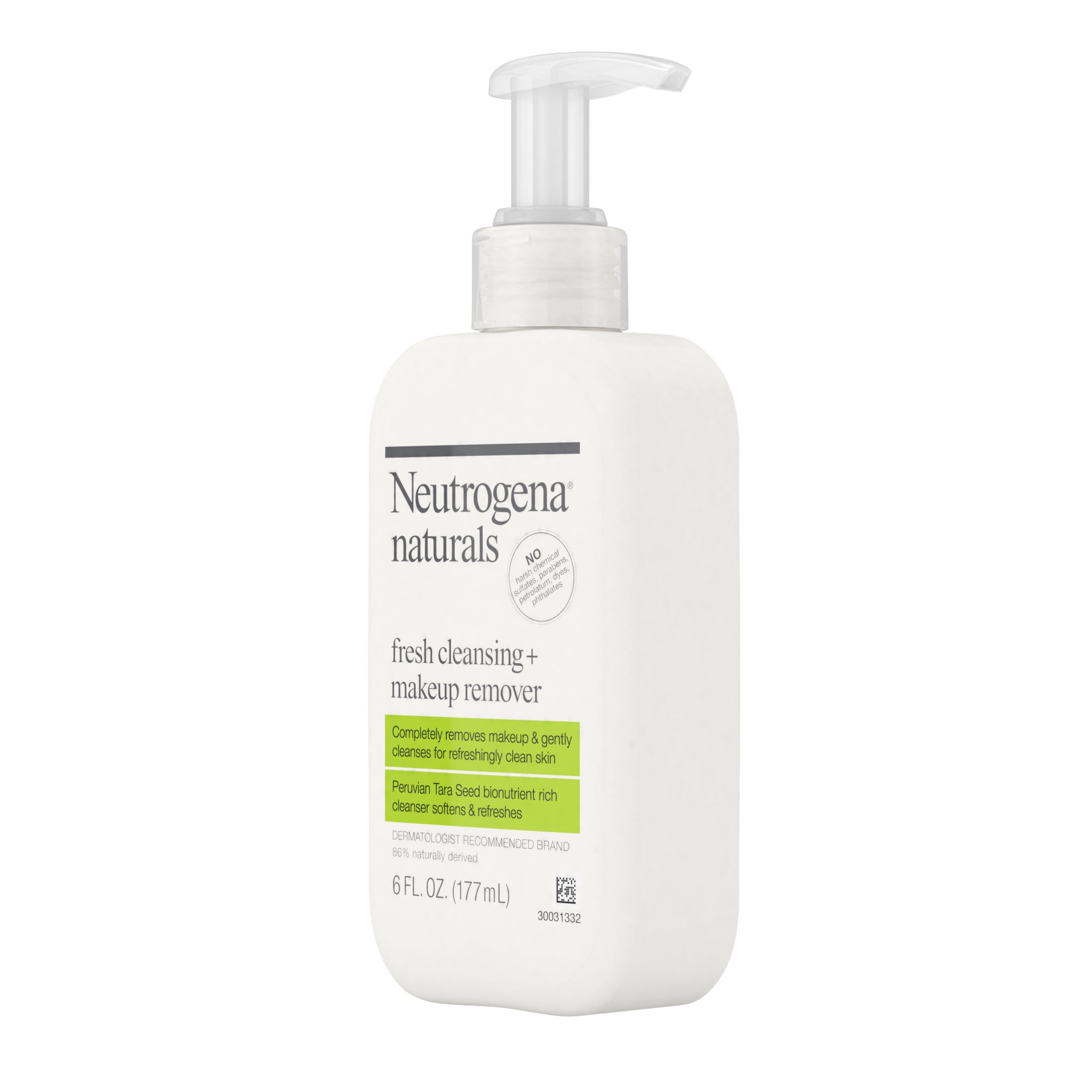 Neutrogena Naturals Fresh Face Cleanser + Makeup Remover, 6 fl. oz