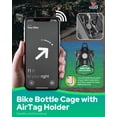 thumbnail image 5 of VICTGOAL Bicycle Water Bottle Holder for Airtag Bike Mount Hidden Waterproof Anti-Theft Tracker Case for Road Mountain Bikes Bottles Cage, 5 of 8