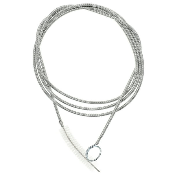 Cepillo de tubo para frigorífico, herramienta de dragado de tubo de drenaje, cepillo de drenaje Flexible, cepillo de nailon