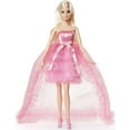 thumbnail image 1 of Barbie Joyeux Anniversaire Poupée dans une robe rose, 1 of 6