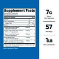 thumbnail image 5 of Nutricost Prebiotic Fiber Powder Unflavored (1 Pound) - Vegetarian, Gluten-Free, GMO-Free, 57 Servings, 5 of 5