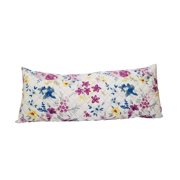 Floral Body Pillow