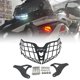 thumbnail image 4 of Cubiertas de rejilla protectora de faro para motocicleta Afortunado Sencillez, 4 of 4